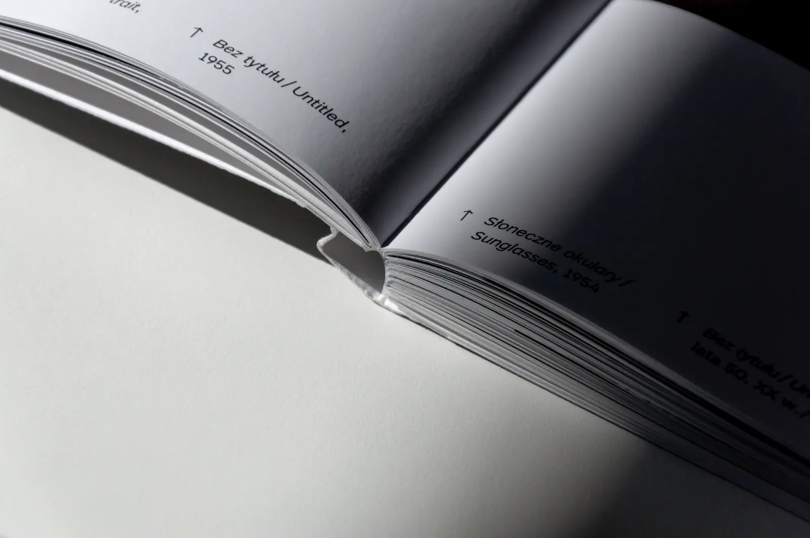 Zbliżenie na paginację książki.